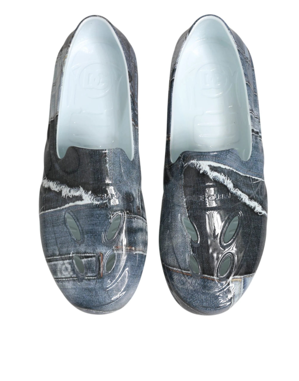 Dolce & Gabbana Multicolor Rubber Men Low Top Sneakers Shoes by Dolce & Gabbana
