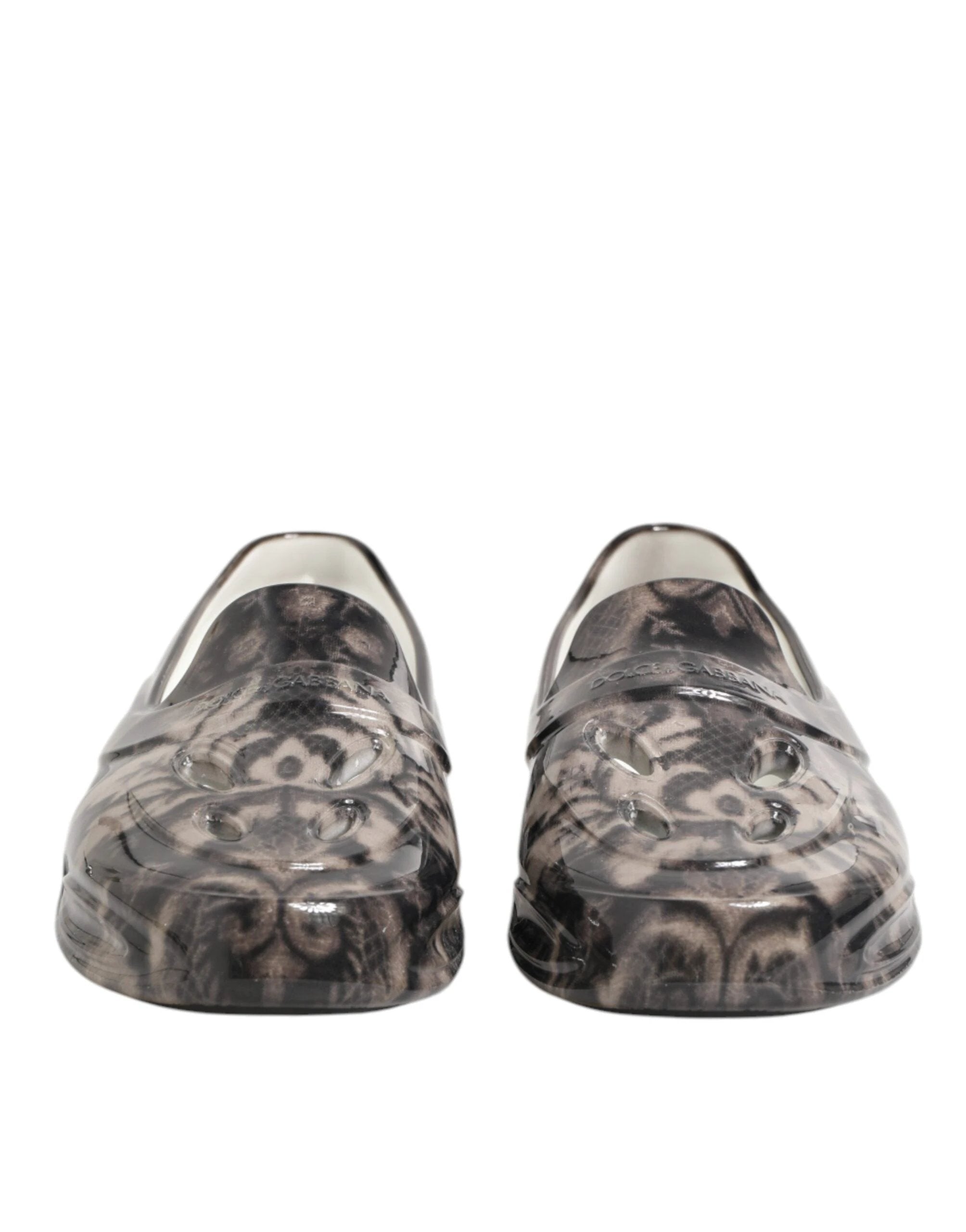 Dolce & Gabbana Multicolor Rubber Low Top Men Sneakers Shoes by Dolce & Gabbana