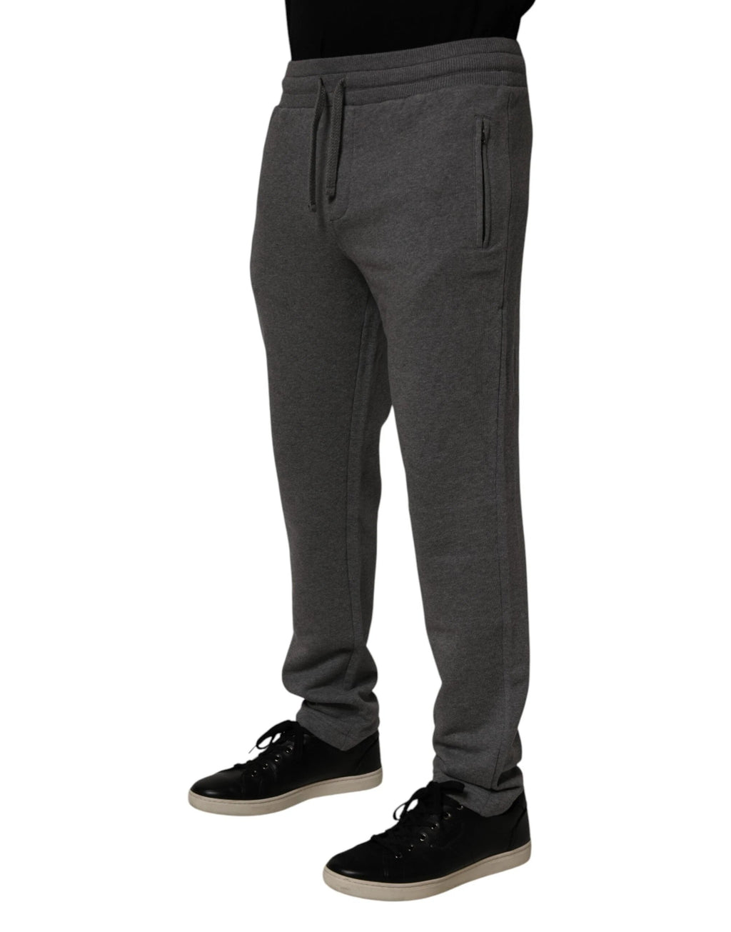 Dolce & Gabbana Gray Cotton Jogger Sweatpants Trouser Pants by Dolce & Gabbana