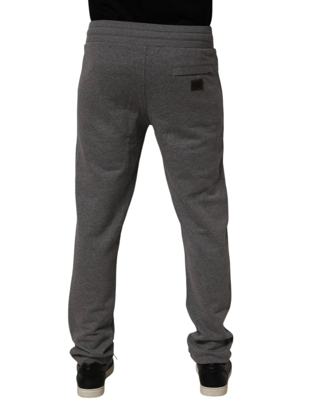 Dolce & Gabbana Gray Cotton Jogger Sweatpants Trouser Pants by Dolce & Gabbana