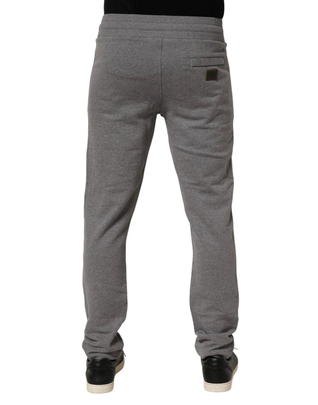 Dolce & Gabbana Cotton Jogger Sweatpants Trouser Gray by Dolce & Gabbana