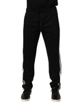 Dolce & Gabbana Black Cotton Jogger Sweatpants Trouser Pants by Dolce & Gabbana