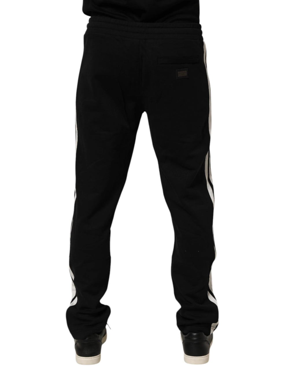 Dolce & Gabbana Black Cotton Jogger Sweatpants Trouser Pants by Dolce & Gabbana