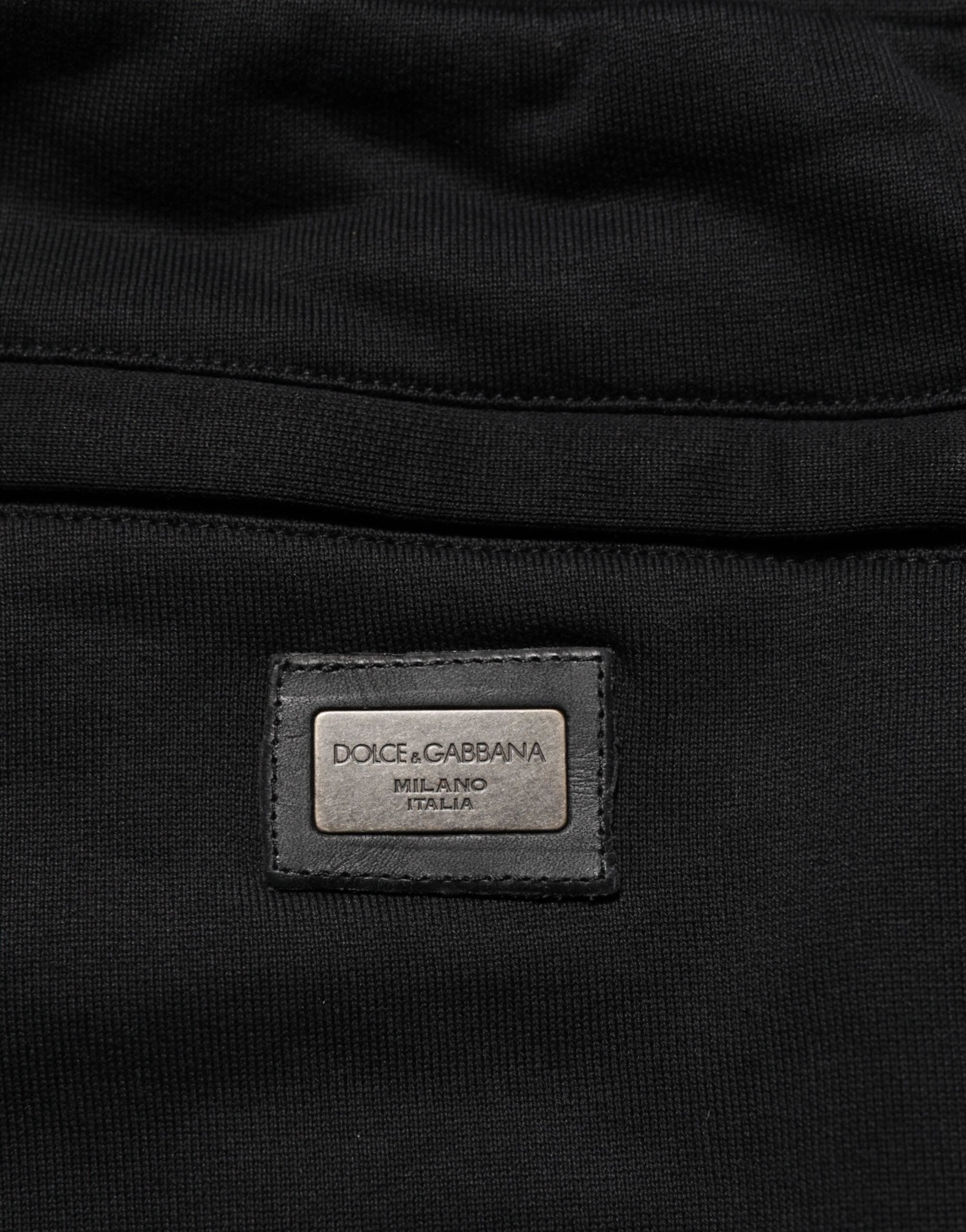 Dolce & Gabbana Black Cotton Jogger Sweatpants Trouser Pants by Dolce & Gabbana