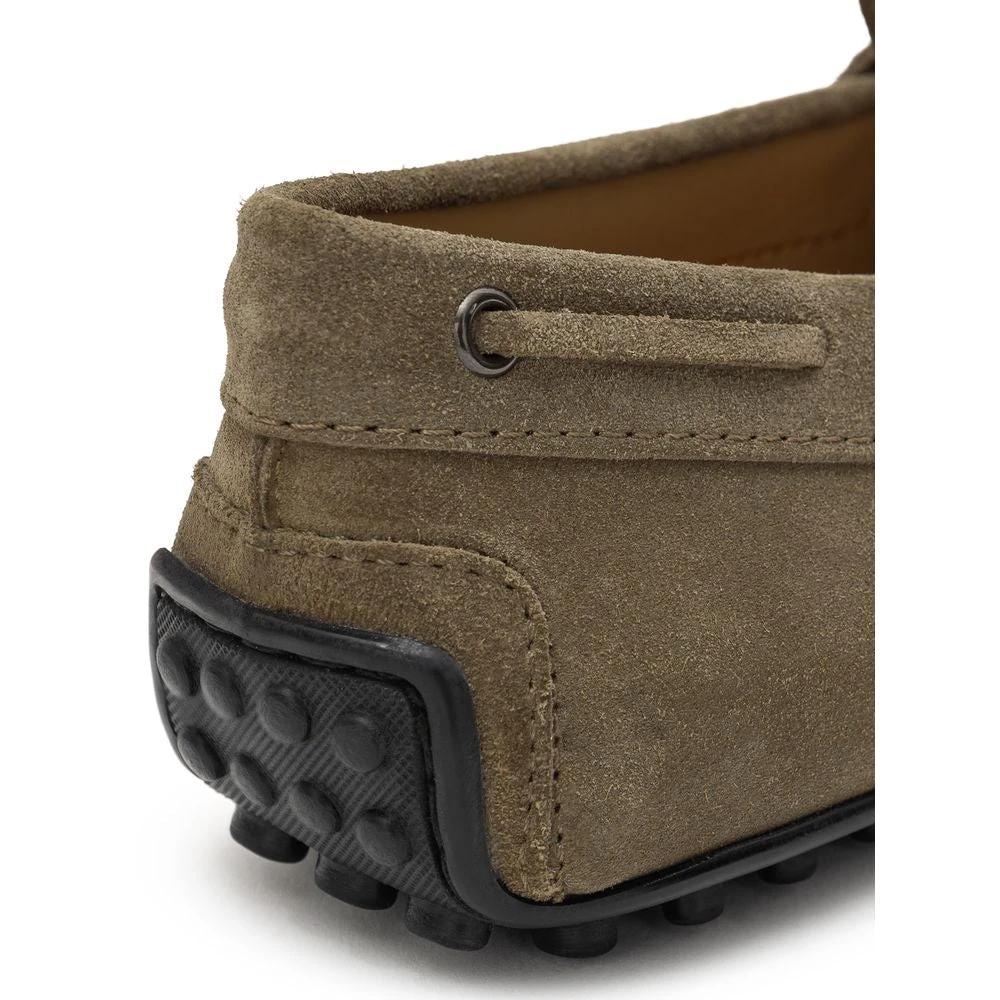 Tod's Beige Suede Leather Moccassin by Tod's