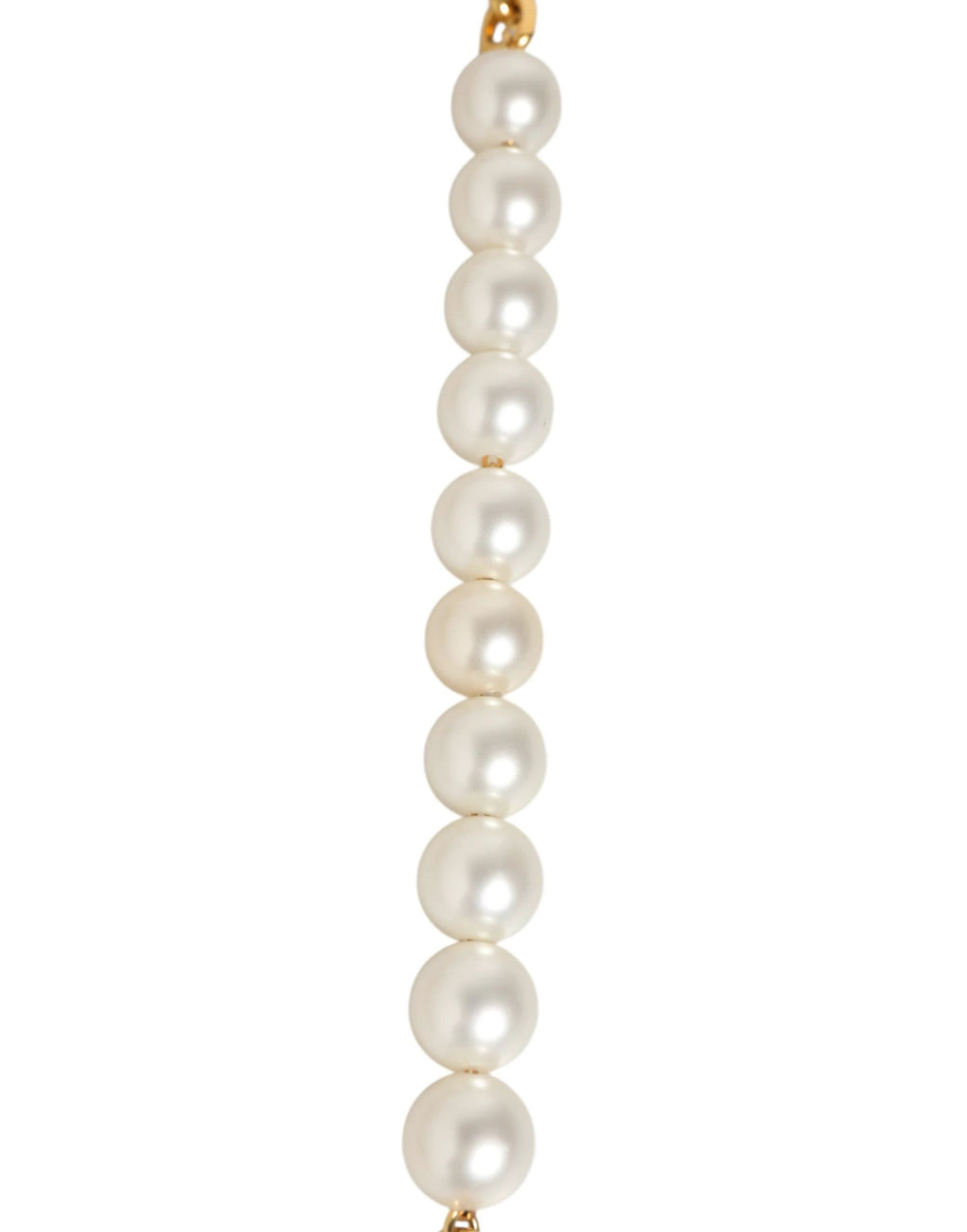 Dolce & Gabbana Black Leather Gold Chain Bag Accessory Shoulder Strap by Dolce & Gabbana