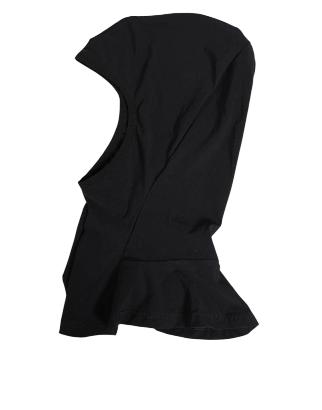 Dolce & Gabbana Black Nylon Elastane Balaclava Hood Face Cover Hat by Dolce & Gabbana