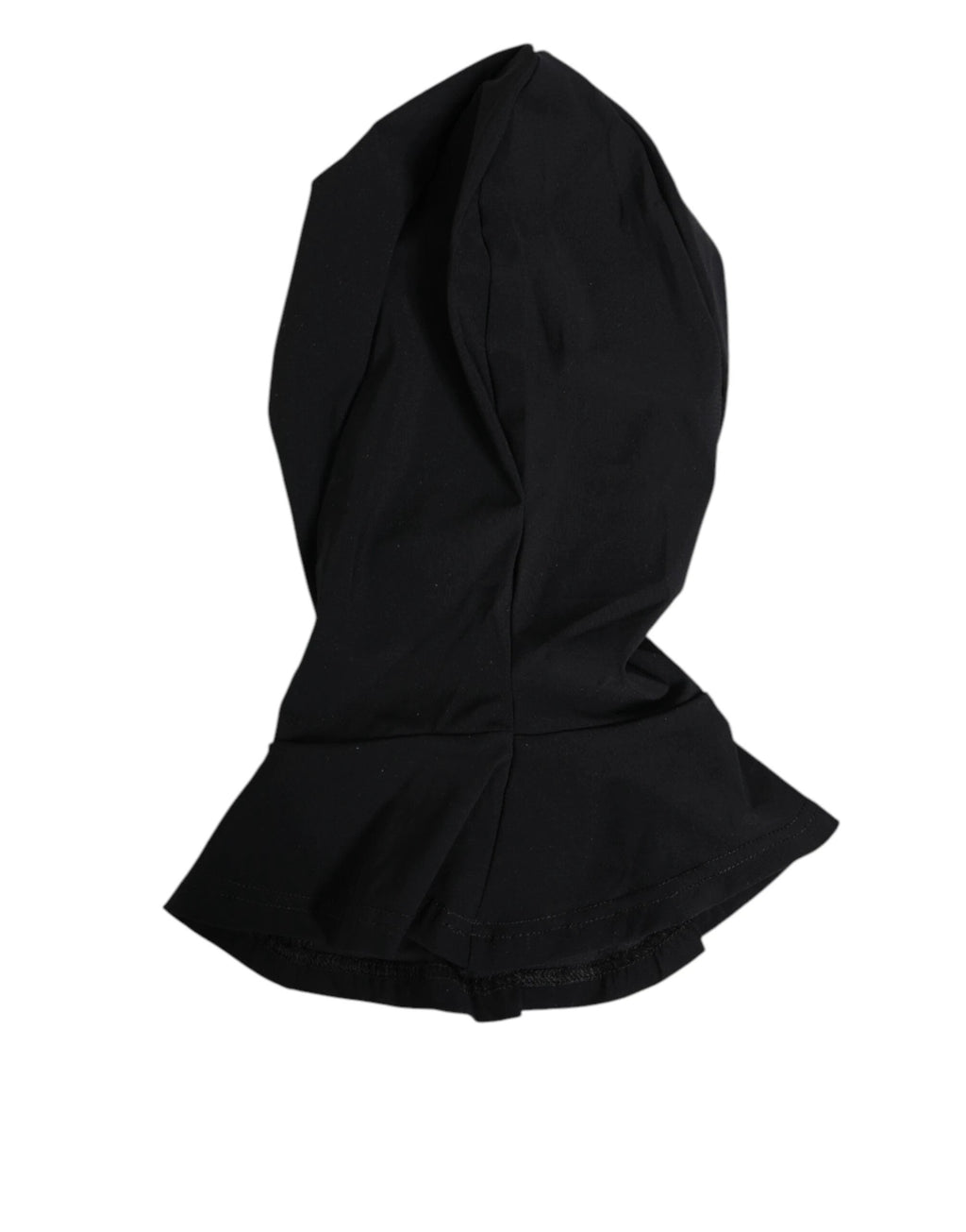 Dolce & Gabbana Black Nylon Elastane Balaclava Hood Face Cover Hat by Dolce & Gabbana