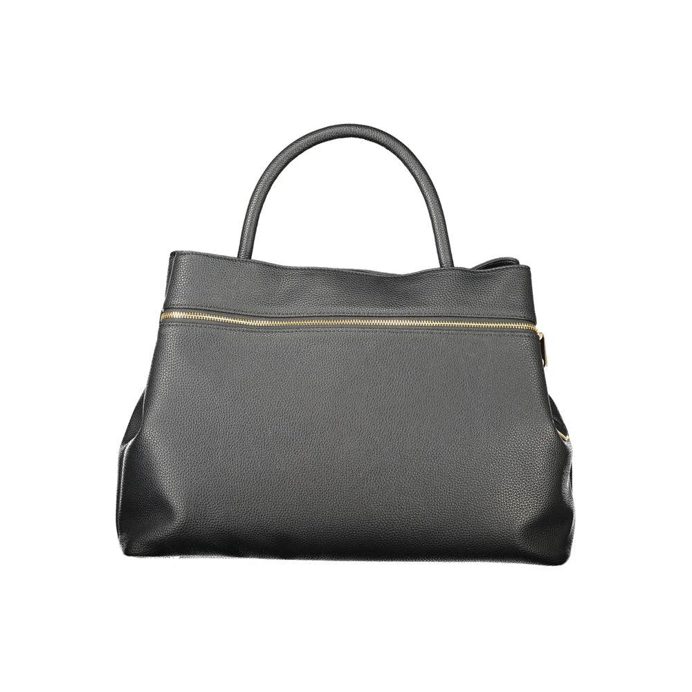 Twinset Black Polyurethane Women's Tote Bag Twinset