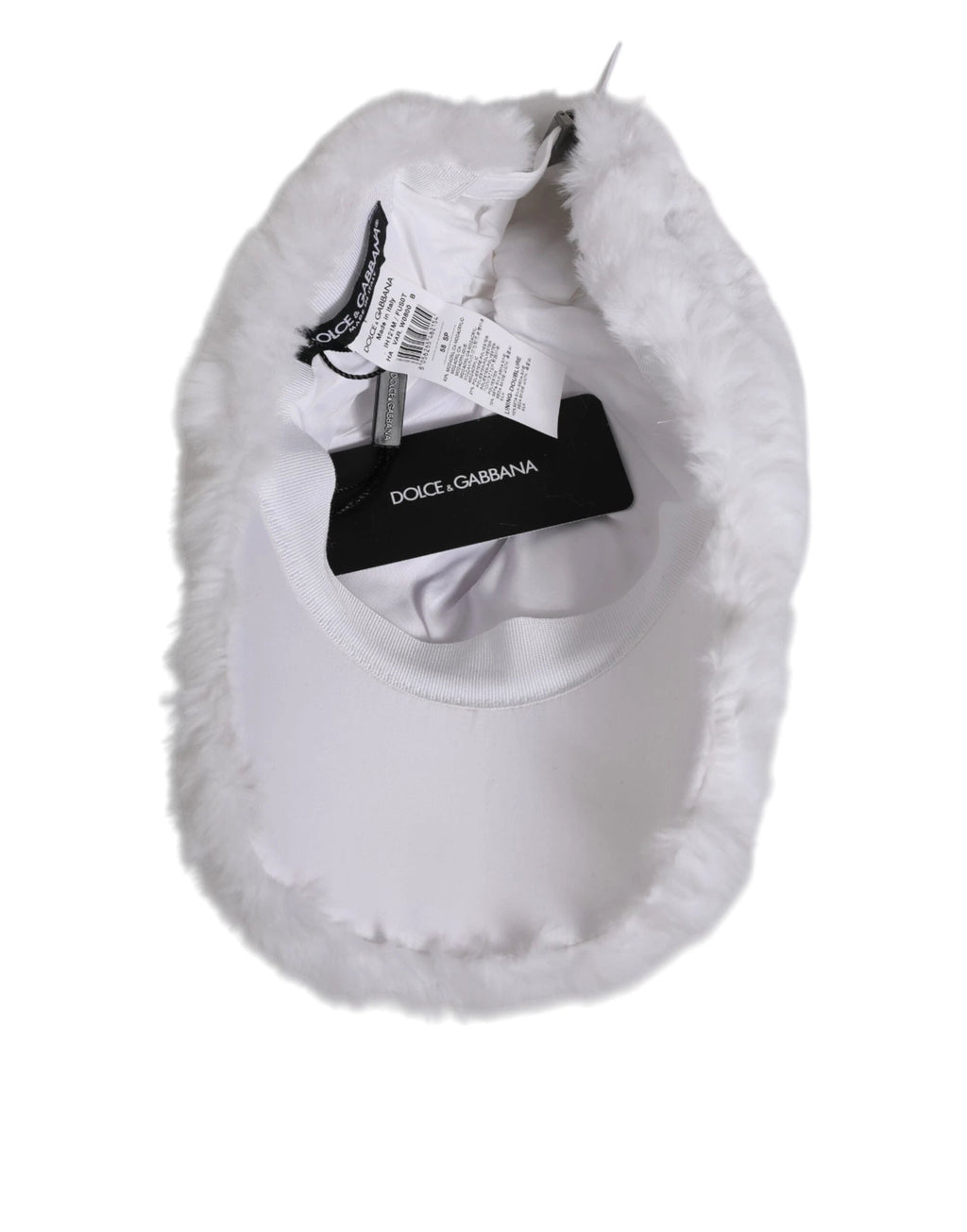 Dolce & Gabbana White Modacrylic Rapper Men Baseball Capello Hat by Dolce & Gabbana