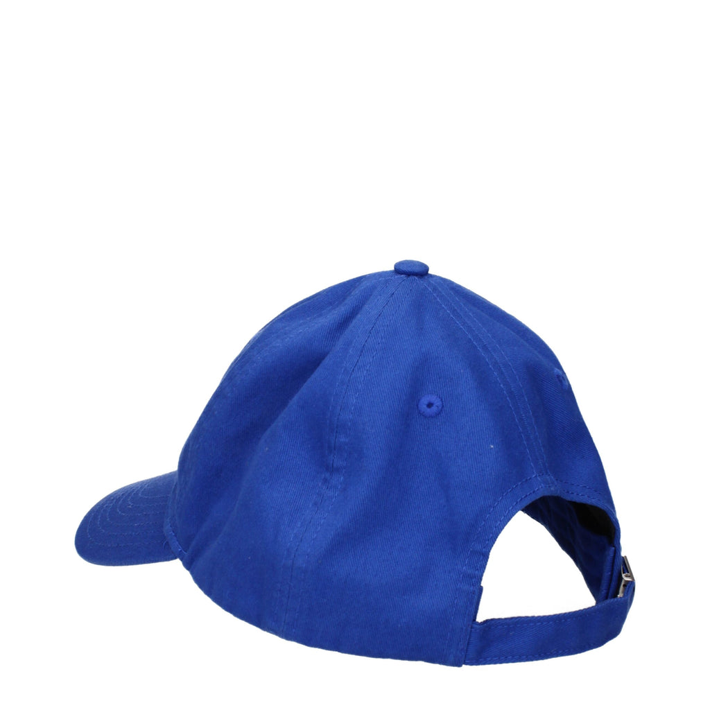 Casquette en coton bleu Marcelo Burlon (chapeau de baseball)