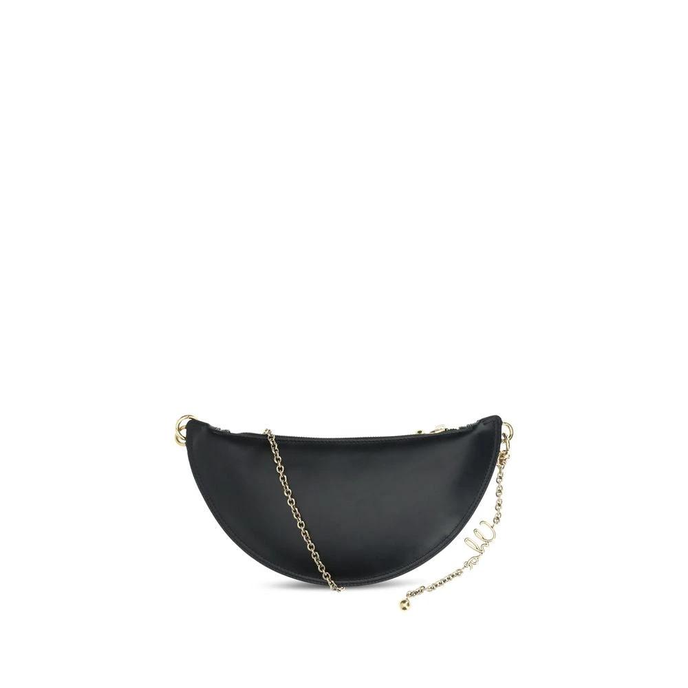 Chloé Black Lamb Ovis Aries Aries Shoulder Bag by Chloé