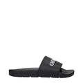Pantoufles en coton noir Off-White