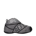 Baskets Off-White en coton noir