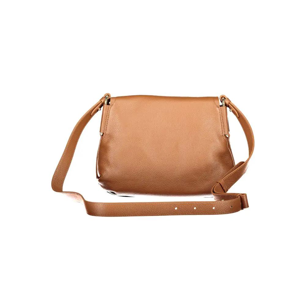 Sac à main femme Coccinelle Marrone en cuir