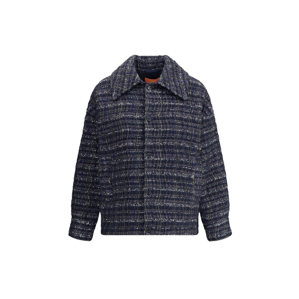 Manteau Missoni en viscose bleue