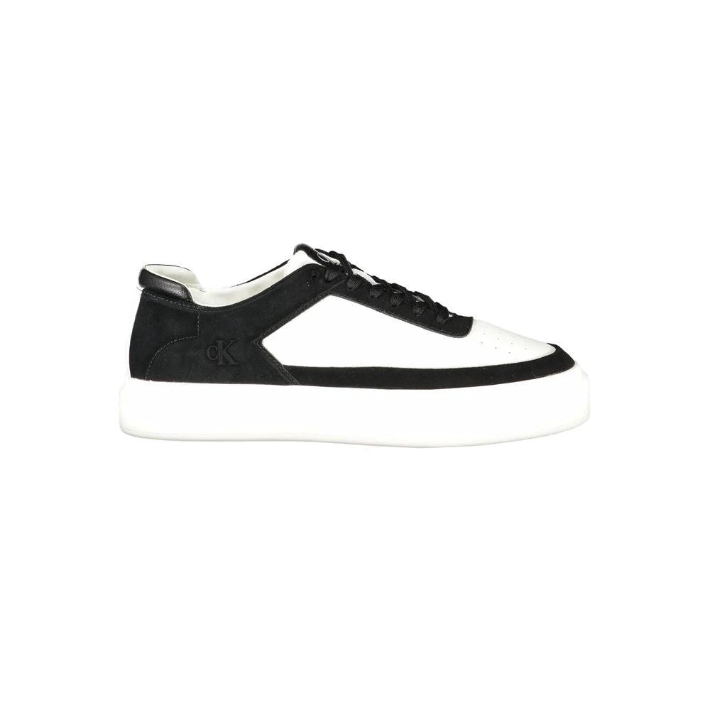 Calvin Klein Bianco Polyurethane Men Sneaker Calvin Klein