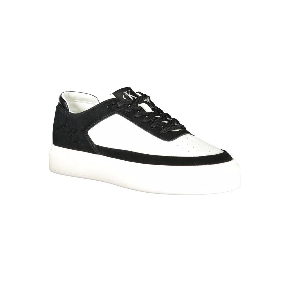 Calvin Klein Bianco Polyurethane Men Sneaker Calvin Klein