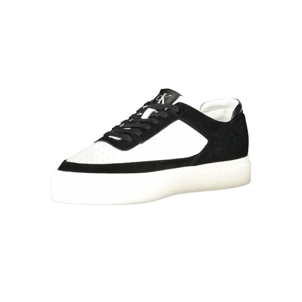 Calvin Klein Bianco Polyurethane Men Sneaker Calvin Klein