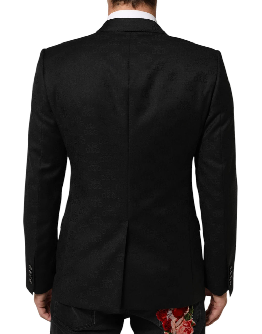 Dolce & Gabbana Black MARTINI 2 Buttons Suit Jacket Blazer by Dolce & Gabbana