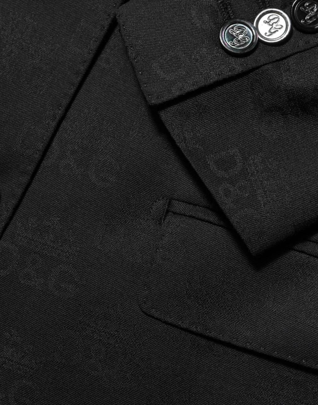 Dolce & Gabbana Black MARTINI 2 Buttons Suit Jacket Blazer by Dolce & Gabbana