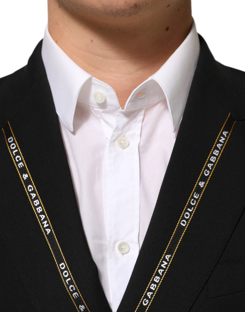 Dolce & Gabbana Black SICILIA Double Breasted Jacket Blazer by Dolce & Gabbana