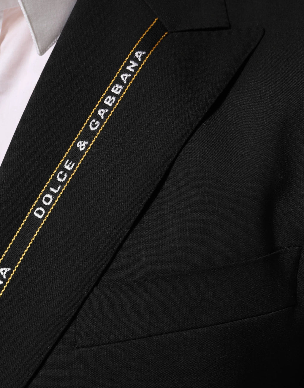 Dolce & Gabbana Black SICILIA Double Breasted Jacket Blazer by Dolce & Gabbana