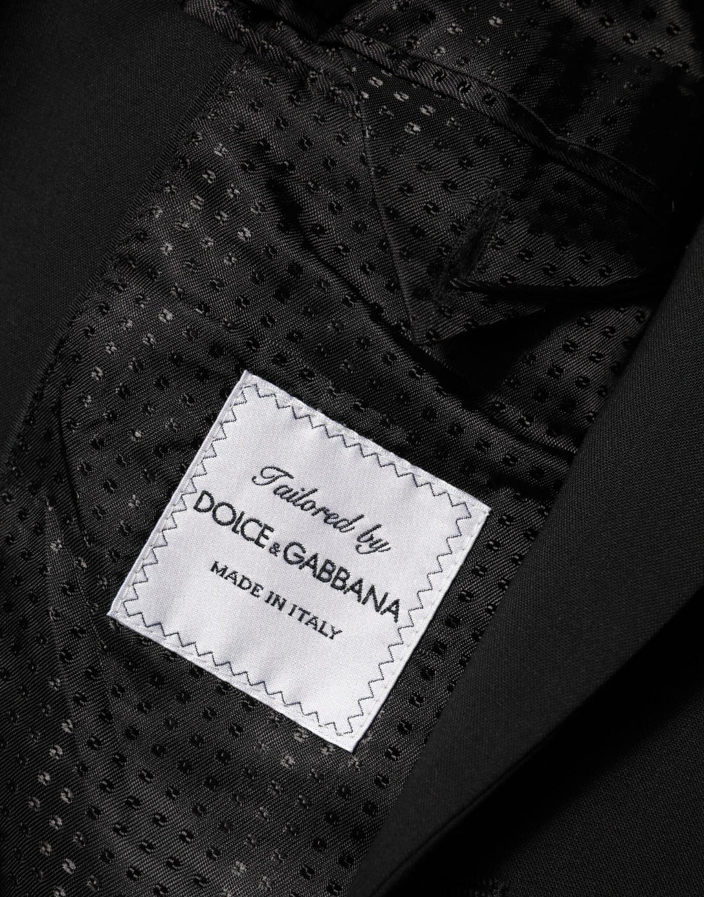 Dolce & Gabbana Black Wool 2 Buttons Suit Men Jacket Blazer by Dolce & Gabbana