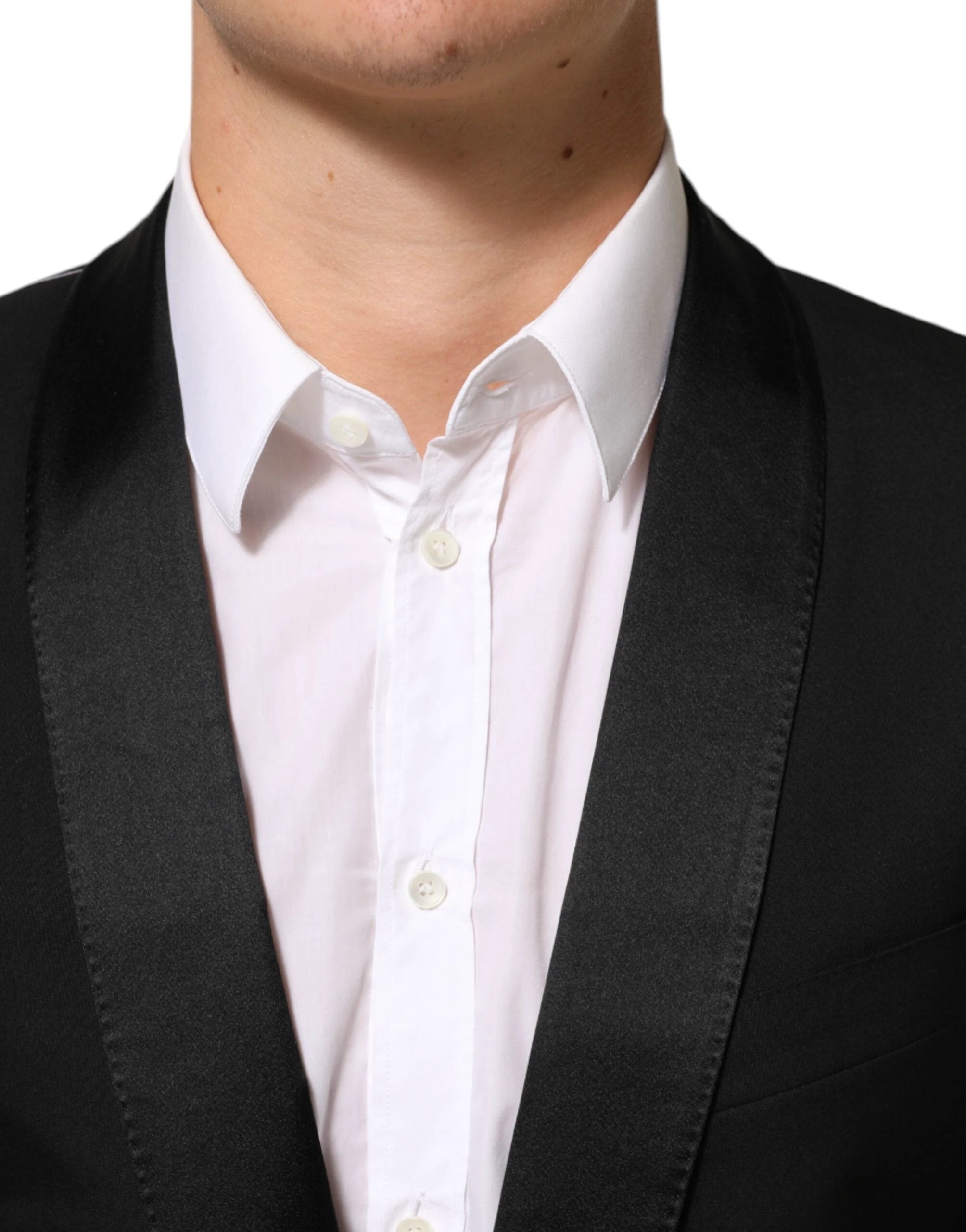 Dolce & Gabbana Black MARTINI 1 Button Suit Jacket Blazer by Dolce & Gabbana