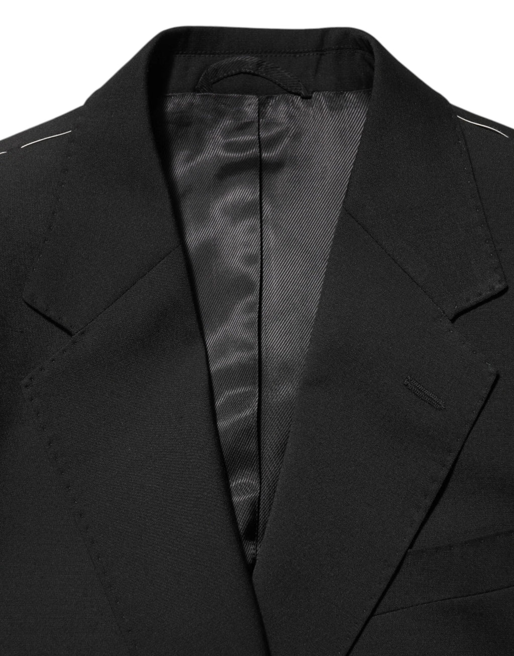Dolce & Gabbana Black STAFF 2 Buttons Suit Jacket Blazer by Dolce & Gabbana