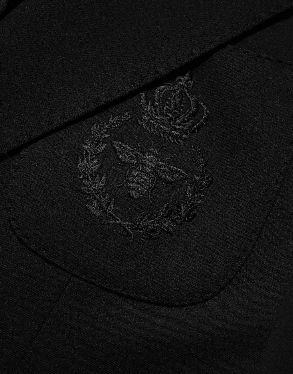 Dolce & Gabbana Black Viscose 2 Buttons Suit Jacket Blazer by Dolce & Gabbana