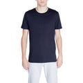T-shirt noir coton homme – Peuterey col rond essentiel