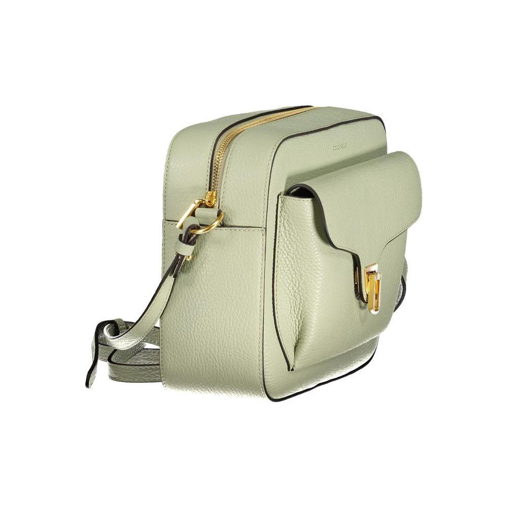 Sac bandoulière femme en cuir Coccinelle Verde
