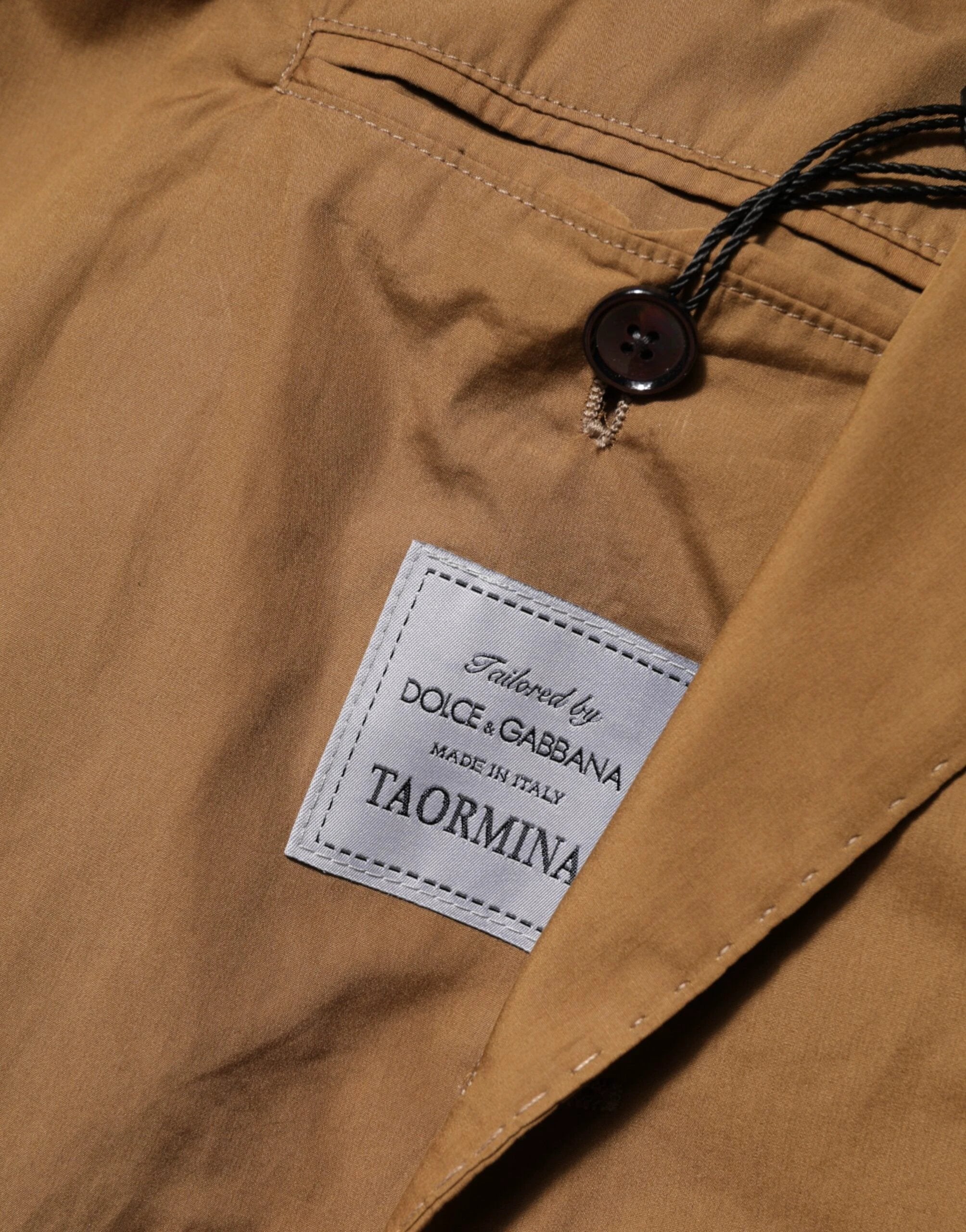 Dolce & Gabbana Brown TAORMINA Double-Breasted 2 Piece Suit by Dolce & Gabbana