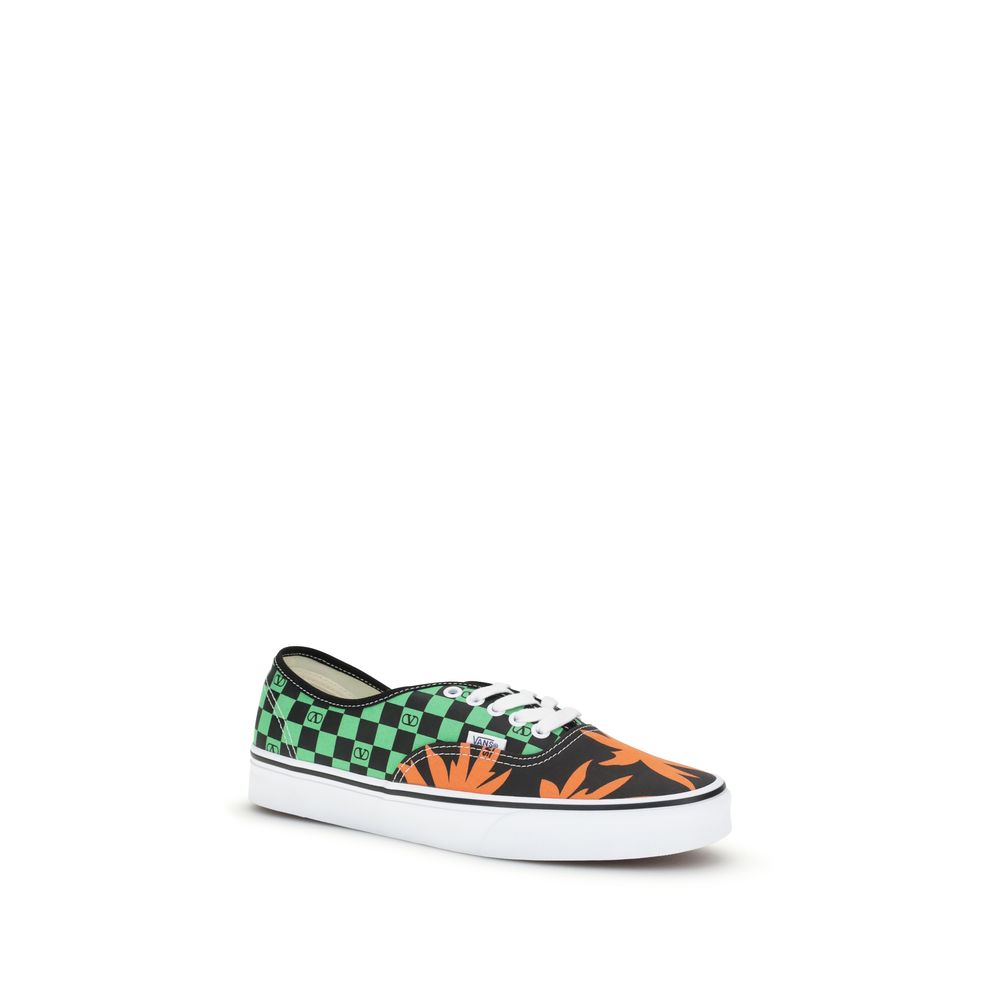 Valentino Garavani Multicolor Cotton Low Top Sneakers