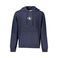 Calvin Klein Blu Cotton Men Sweatshirt Calvin Klein