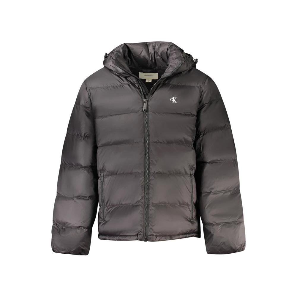Calvin Klein Nero Poliammide Men Jacket Calvin Klein