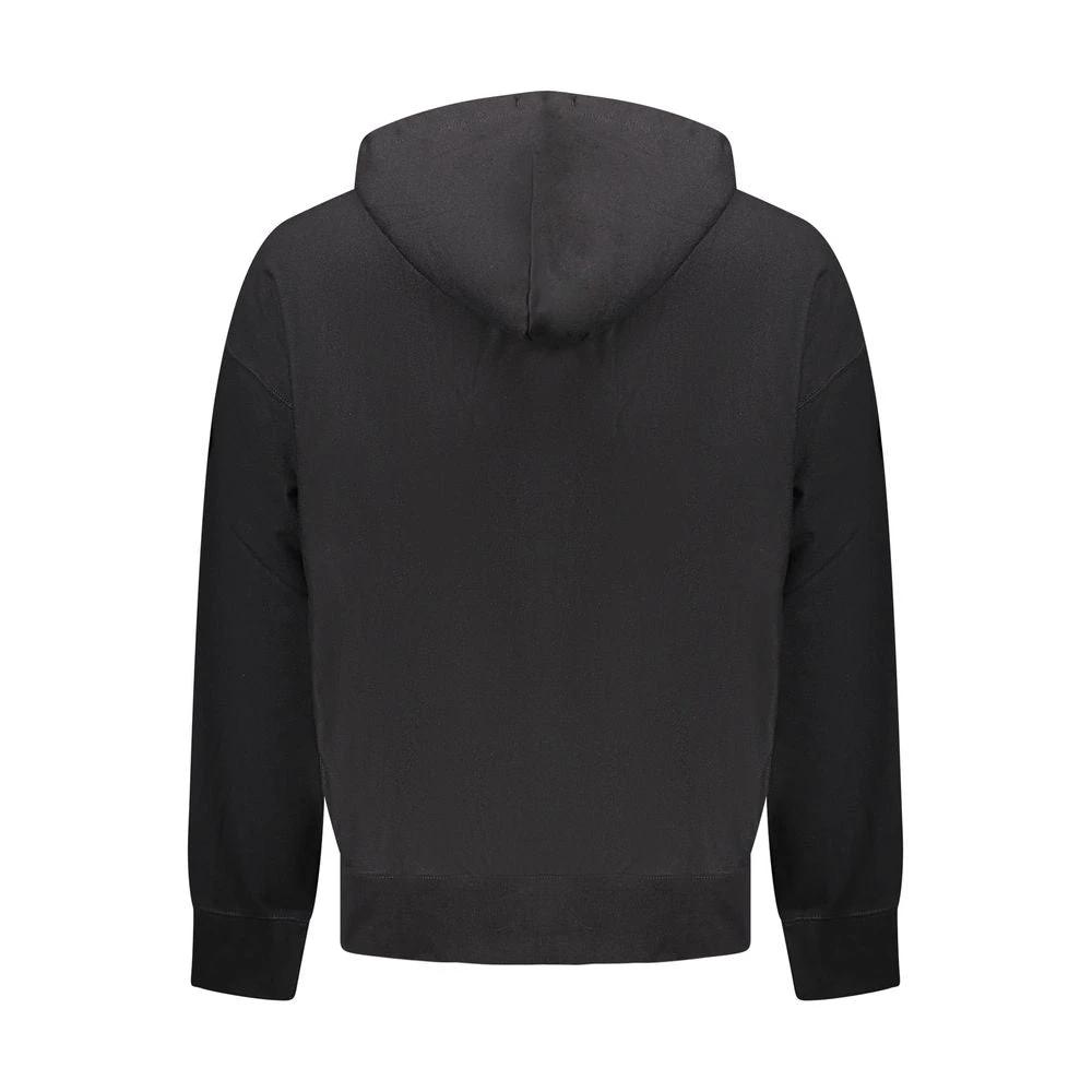Calvin Klein Black Cotton Men Sweatshirt Calvin Klein