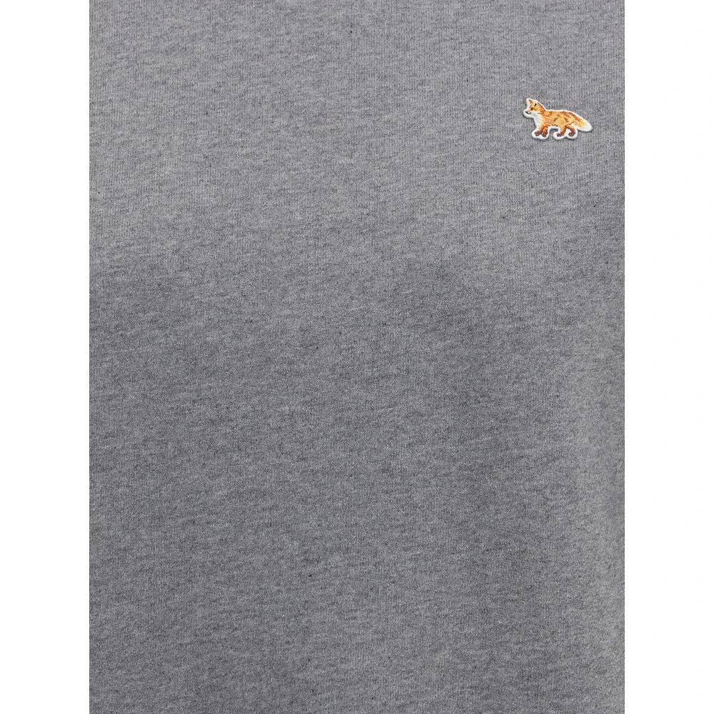 Maison Kitsuné Gray Cotton Sweatshirt