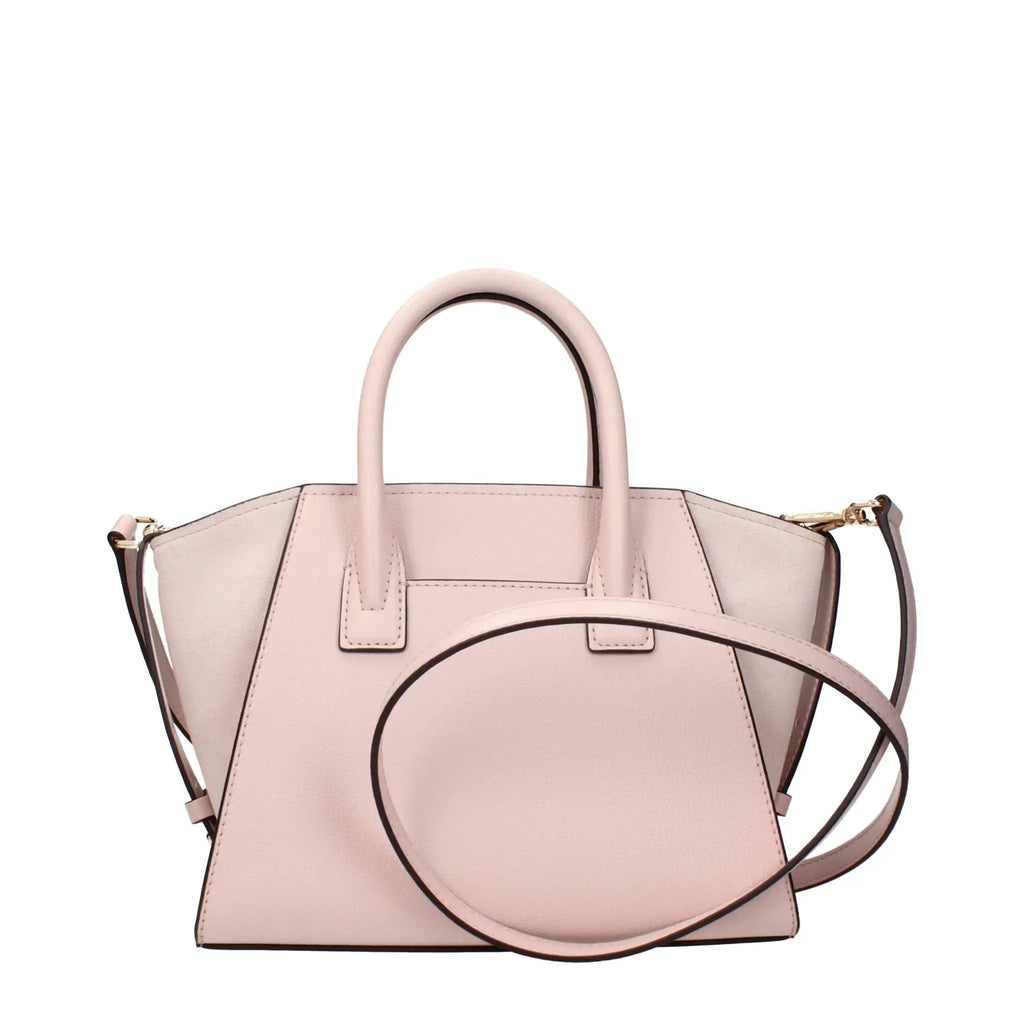 Sac à main en cuir rose Michael Kors
