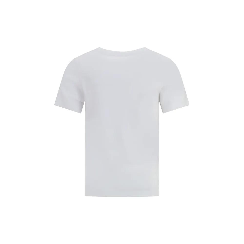 T-shirt en coton blanc Maison Kitsuné