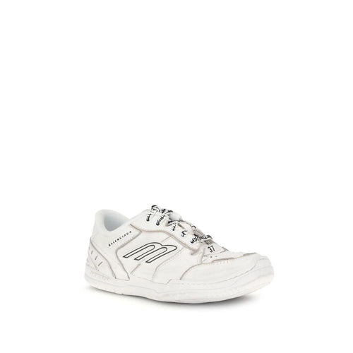 Baskets Balenciaga Bos Taurus en cuir de veau blanc
