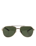 Dolce & Gabbana DG2125 Silver Frame Aviator Shades Eyewear Sunglasses Children