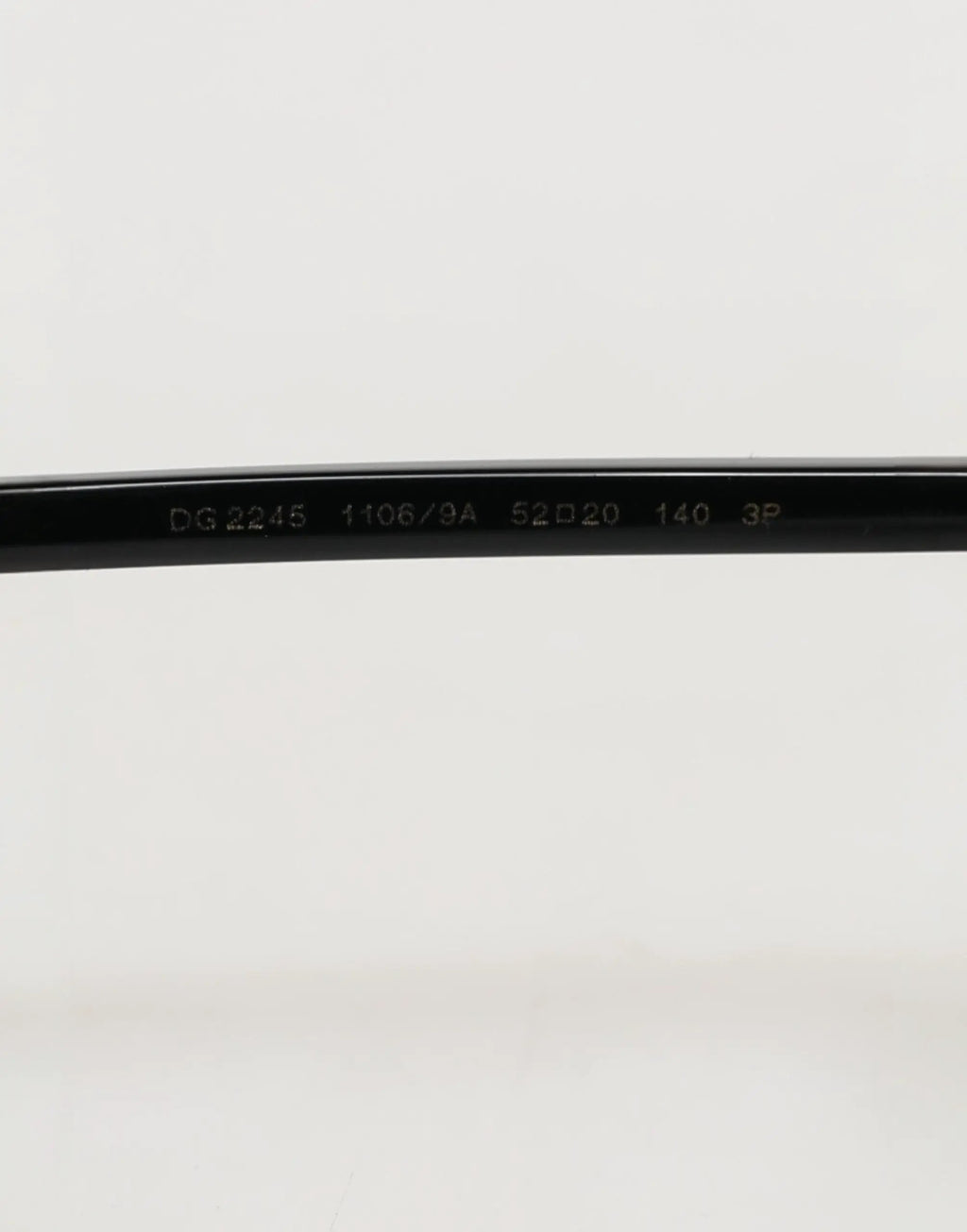 Dolce & Gabbana Matte Black Steel Frame Gray Lens Sunglasses