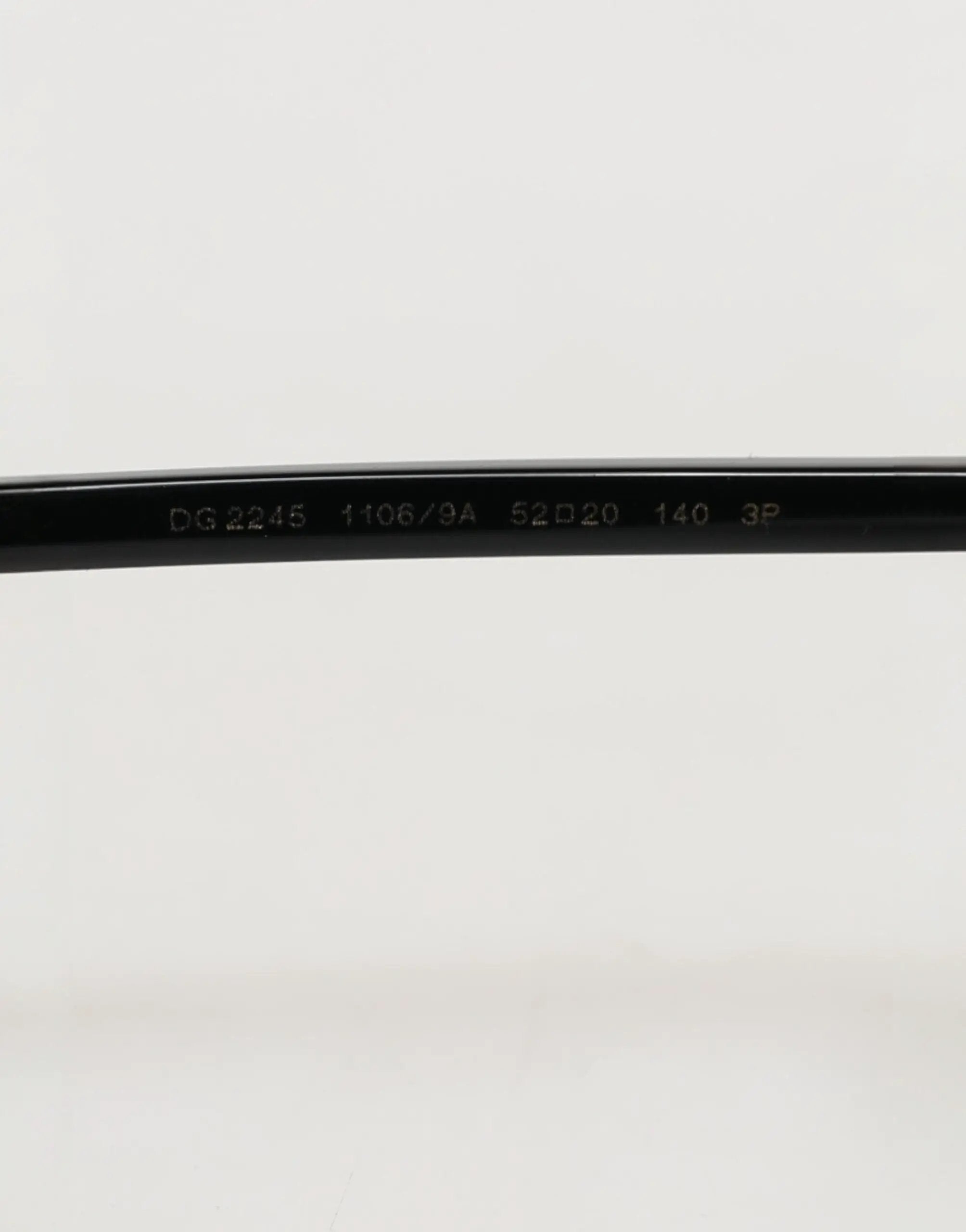 Dolce & Gabbana Matte Black Steel Frame Gray Lens Sunglasses