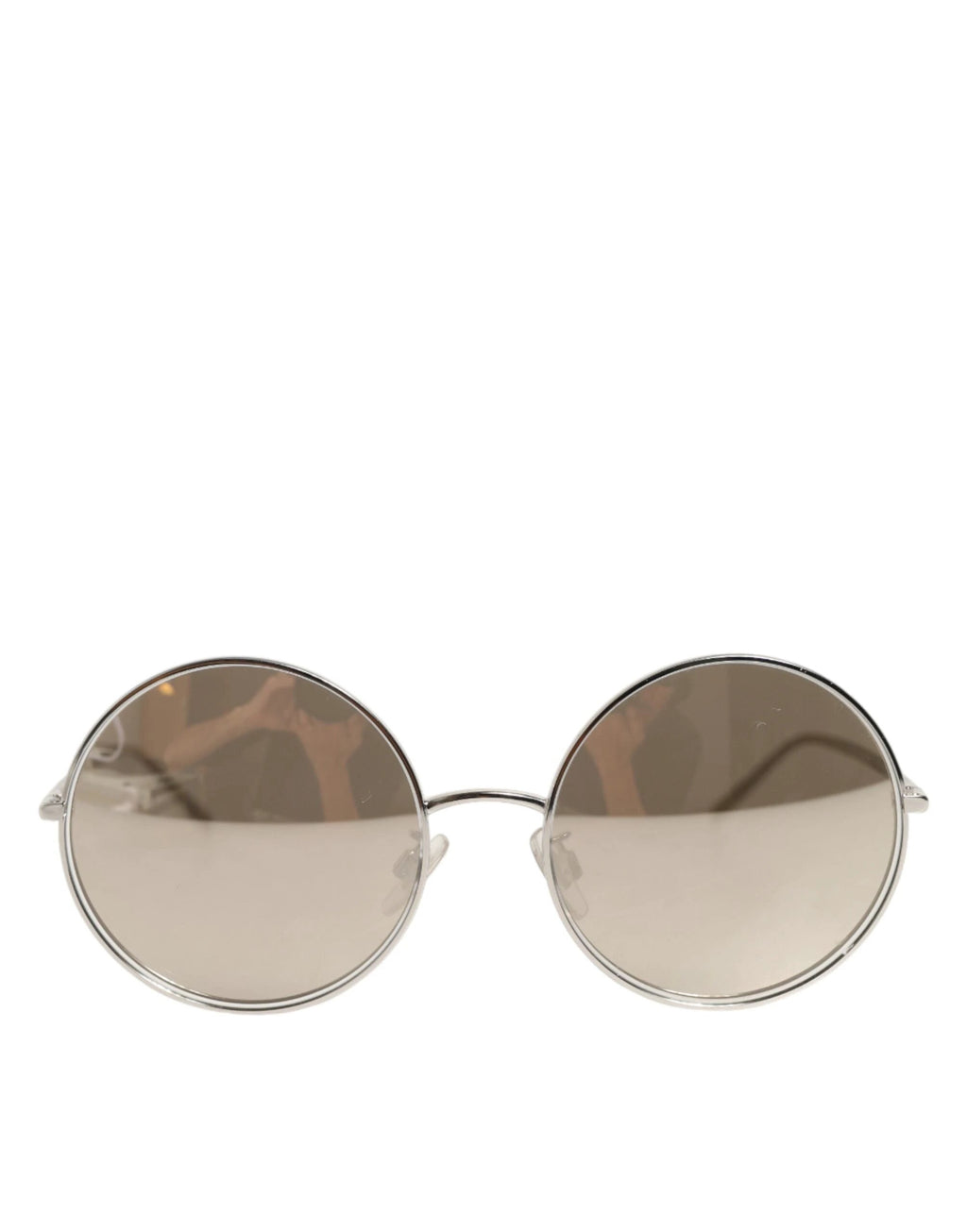 Dolce & Gabbana DG2215K Silver Metal Round Shades Eyewear Sunglasses by Dolce & Gabbana