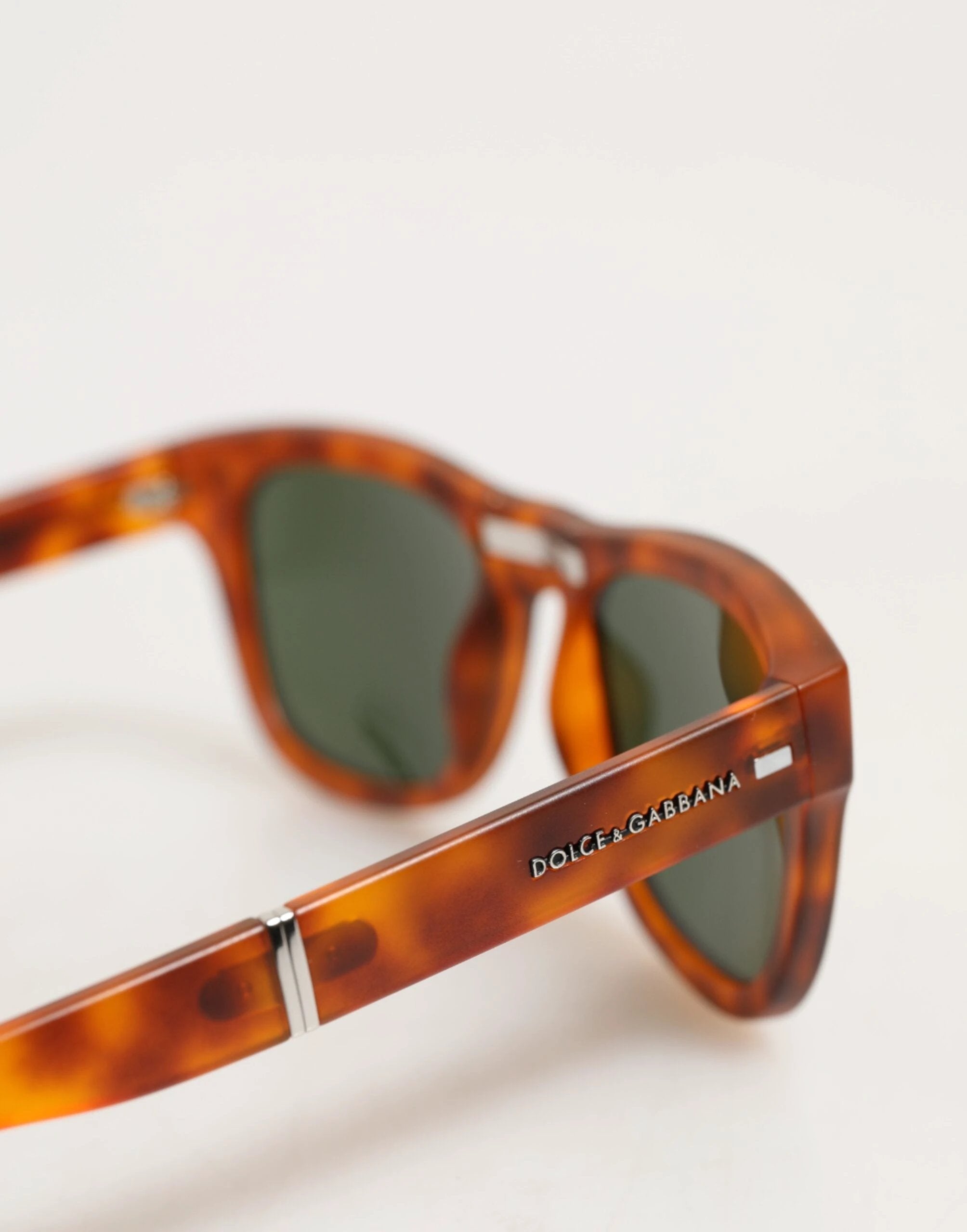 Dolce & Gabbana DG6089 Havana Full Rim Round Lenses Foldable Sunglasses by Dolce & Gabbana