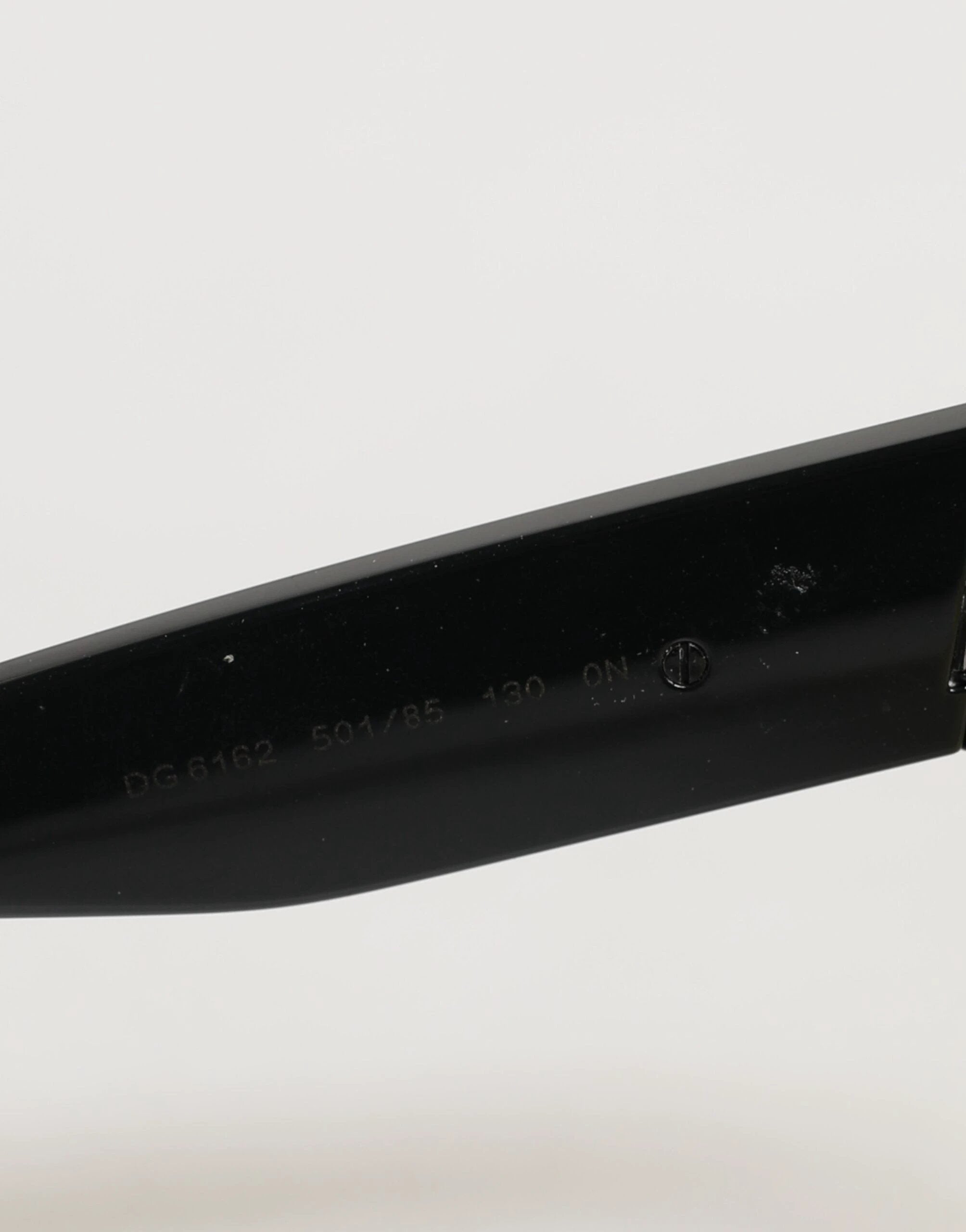 Dolce & Gabbana DG6162 Shield Black Yellow White Polyamide Sunglasses by Dolce & Gabbana