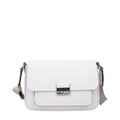 Sac bandoulière en cuir blanc Michael Kors