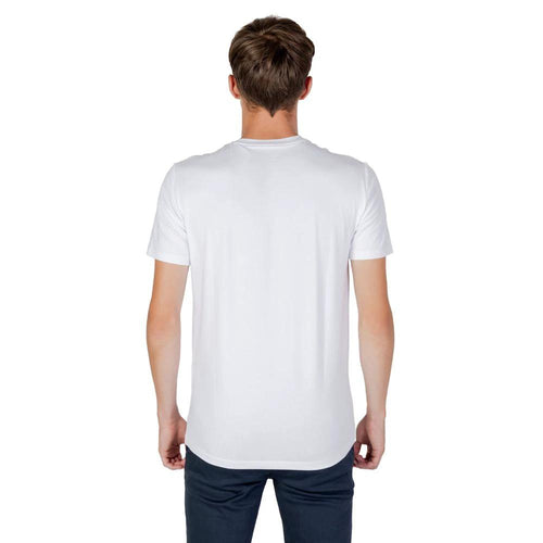 Armani Exchange White Cotton T-Shirt by Armani Exchange